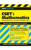 CliffsTestPrep CSET: Mathematics