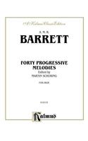 Forty Progressive Studies: For Oboe