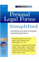 Personal Legal Forms Simplified