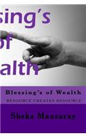 Blessing's of Wealth