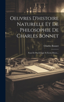 Oeuvres D'histoire Naturelle Et De Philosophie De Charles Bonnet