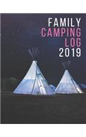 Family Camping Log 2019