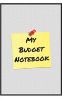 My Budget Notebook