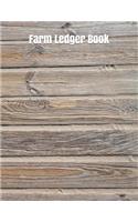 Farm Ledger Book