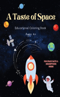 Taste of Space Educational Coloring Book