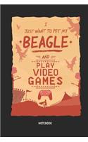 Beagle & Video Games - Notebook