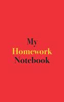 My Homework Notebook