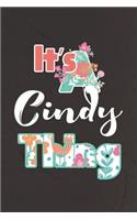It's Cindy Thing