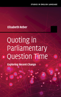 Quoting in Parliamentary Question Time