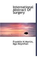 International Abstract of Surgery