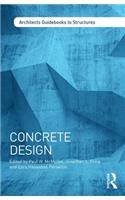 Concrete Design (Architect's Guidebooks to Structures)