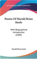 Poems of Harold Brian Steele