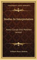 Studies in Interpretation