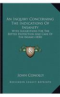An Inquiry Concerning the Indications of Insanity