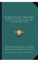 Subjects Of The Day
