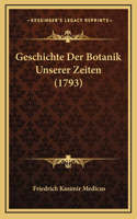 Geschichte Der Botanik Unserer Zeiten (1793)