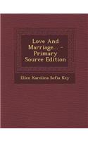 Love and Marriage...