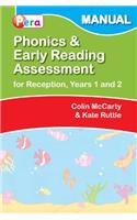 Phonics and Early Reading Assessment (PERA) Manual