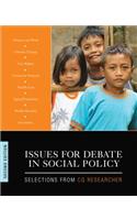 Issues for Debate in Social Policy: Selections from CQ Researcher