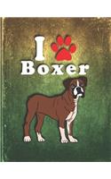 Boxer: Dog Journal Notebook for Puppy Owner Lightly Lined Pages Daily Journal Diary Notepad