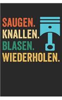 Saugen. Knallen. Blasen. Wiederholen.