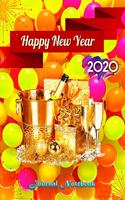 Happy New Year 2020 journal notebook