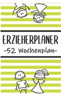 Erzieherplaner 52 Wochenplan: Erzieherplaner 2019 2020 - Terminkalender A5, Kindergarten & Kita Planer, Kalender