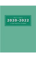 2020 20223 Year Monthly Planner: 36 Months Yearly Planner & Monthly Calendar View -Very Simple Design Planner Schedule - Organizer - Great Useful Journal -8.5"X11" Size(6 Simple Design Planners 2020-2022)