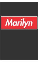 Marilyn: Marilyn Planner Calendar Notebook Journal, Personal Named Firstname Or Surname For Someone Called Marilyn For Christmas Or Birthdays This Makes The 