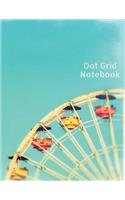 Dot Grid Notebook: Ferris Wheel Dot Grid Pages
