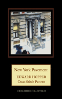 New York Pavement: Edward Hopper Cross Stitch Pattern