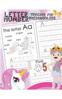 Letter Number Tracing For Preschoolers