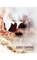 Family Camping Journal: RV Travel Journal, Custom Camping Diary, Glamping Travel Log Book, Adventure Tracker Memory Keepsake