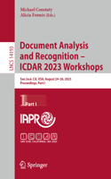 Document Analysis and Recognition - Icdar 2023 Workshops