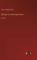 Beiträge zur Insektengeschichte