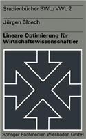 Lineare Optimierung Für Wirtschaftswissenschaftler