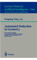 Automated Deduction in Geometry