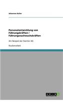 Personalentwicklung von Führungskräften / Führungsnachwuchskräften