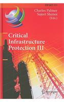 Critical Infrastructure Protection III