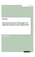 Konzeptionierung zu Gründungen von Allgemein-Schulen in freier Trägerschaft