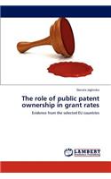 The role of public patent ownership in grant rates: (English)