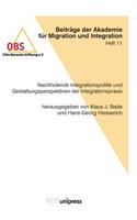 Nachholende Integrationspolitik Und Gestaltungsperspektiven Der Integrationspraxis