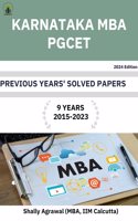 Karnataka MBA PGCET Previous 9 Years' Solved Papers by Shally Agrawal (IIM Calcutta)