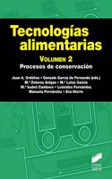Tecnologias Alimentarias. Volumen 2