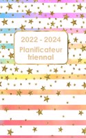 Planificateur mensuel de 3 ans 2022-2024