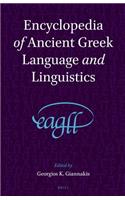 Encyclopedia of Ancient Greek Language and Linguistics (3 Vols)