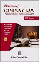 Elements of Company Law As Amended by The Companies (Amendment) Act, 2020 (Schedules I to VII)