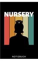 Nursery Notizbuch: A5 WOCHENPLANER für Krankenschwestern - Pflege Bücher - Altenpflege - Geschenkidee für zukünftige Pfleger Krankenschwestern - Schichtplaner - Tagebu