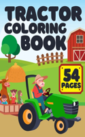 Tractor Coloring Book: for Kids Activity Toddler Learning Fun Simple Images Beginners