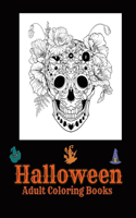Halloween Adult Coloring Books